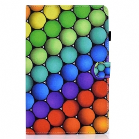 Flip Case Für iPad 10.9" (2022) Geometrisches Design