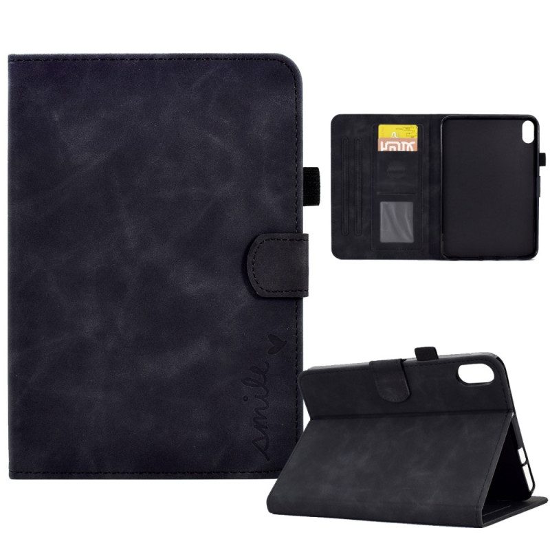 Flip Case Für iPad 10.9" (2022) Lächeln