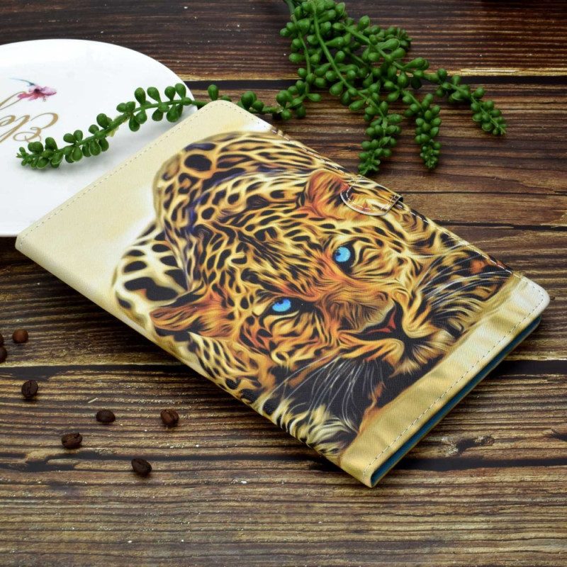 Flip Case Für iPad 10.9" (2022) Leopardengrafik