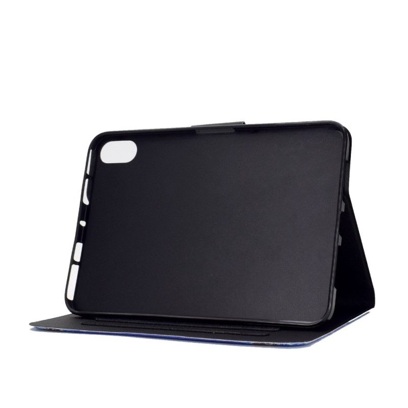 Flip Case Für iPad 10.9" (2022) Weltraumhund