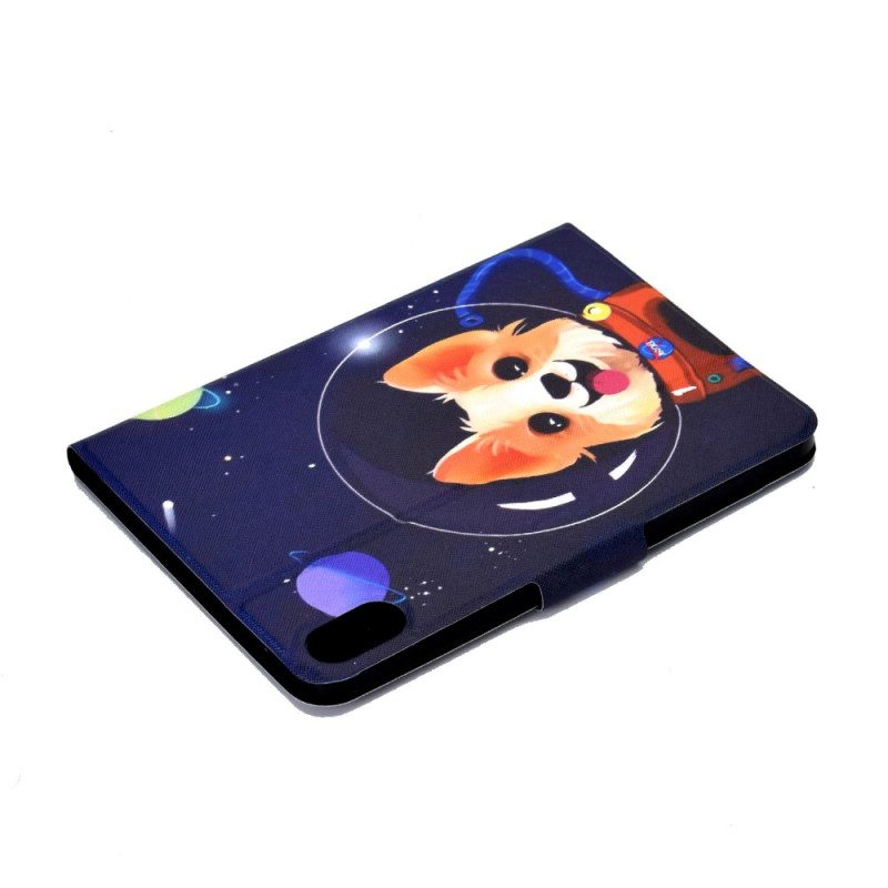 Flip Case Für iPad 10.9" (2022) Weltraumhund