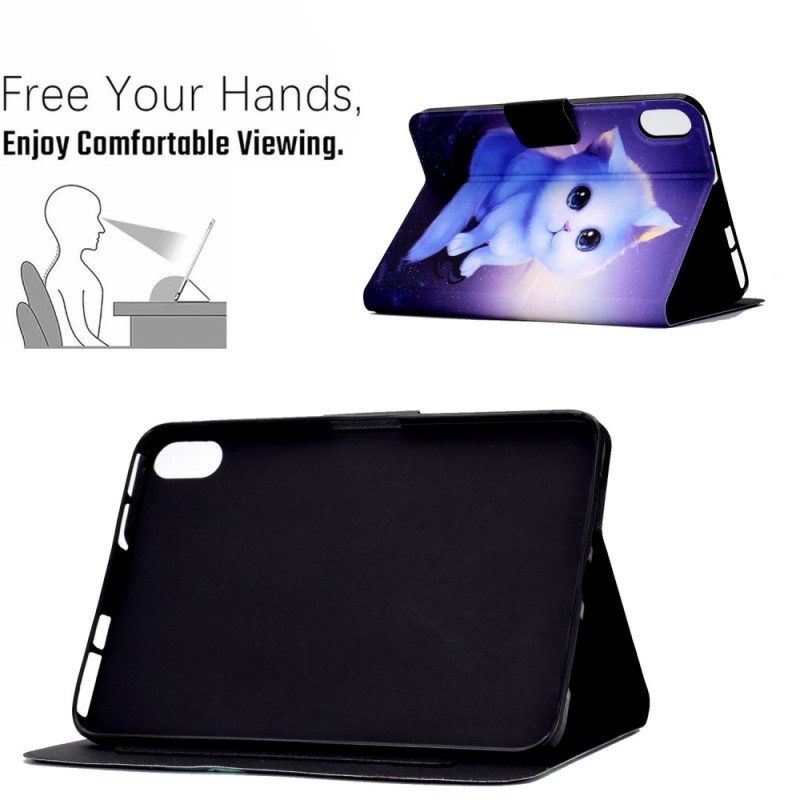 Flip Case Für iPad 10.9" (2022) Zartes Kätzchen