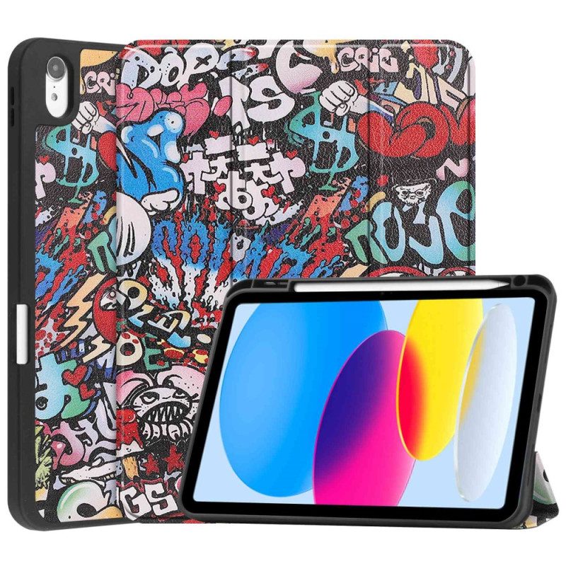 Schutzhülle Für iPad 10.9" (2022) Graffiti-stifthalter