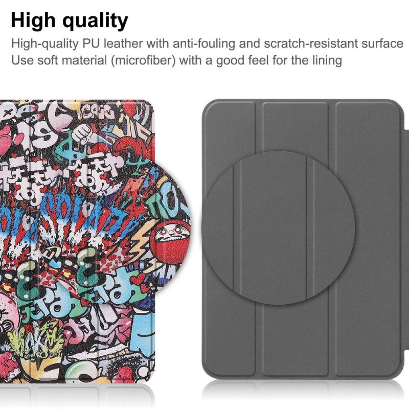 Schutzhülle Für iPad 10.9" (2022) Graffiti-stifthalter