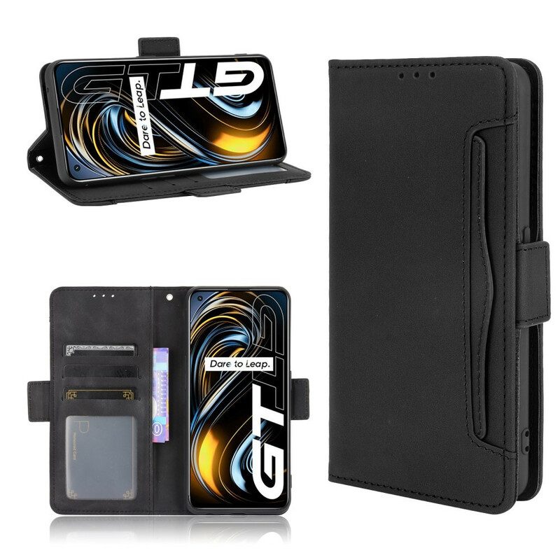 Flip Case Für Realme GT 5G Multi-card Premier Class