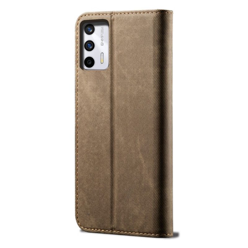 Schutzhülle Für Realme GT 5G Flip Case Denim-stoff