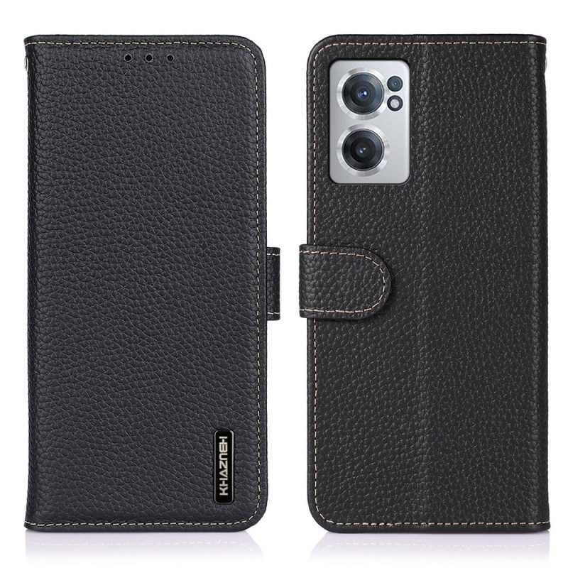 Flip Case Für OnePlus Nord CE 2 5G Khazneh-leder