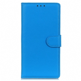 Flip Case Für OnePlus Nord CE 2 5G Litschi-textur