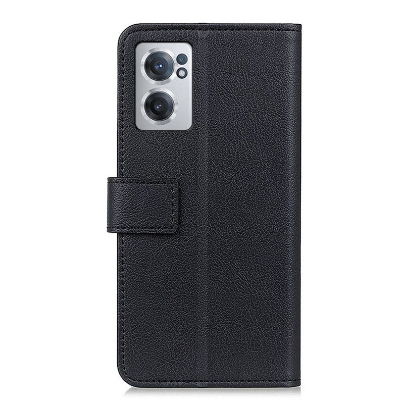 Flip Case Für OnePlus Nord CE 2 5G Magnetisches Kunstleder