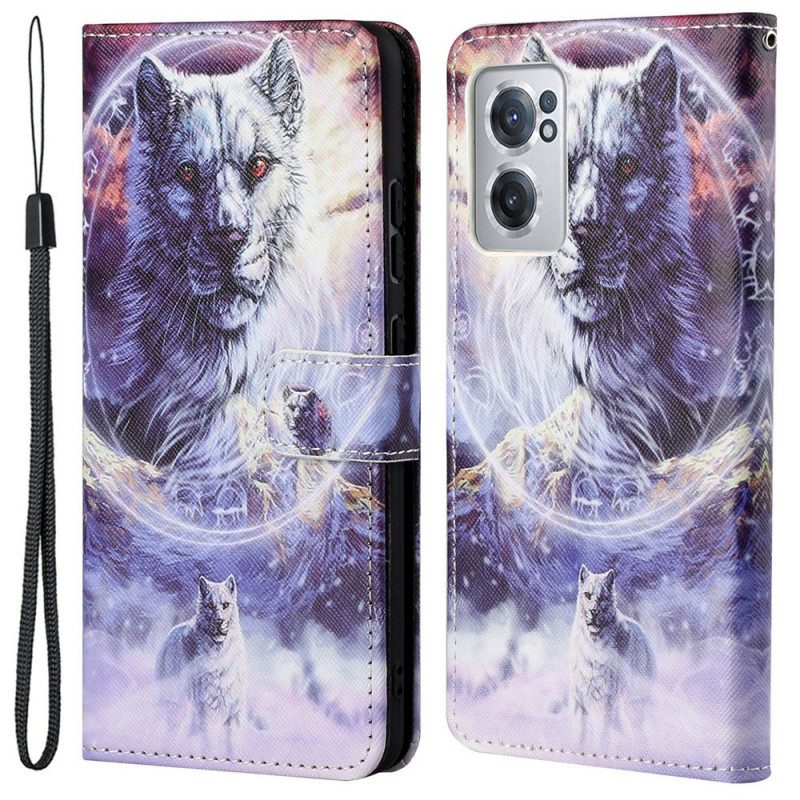 Flip Case Für OnePlus Nord CE 2 5G Tigergott