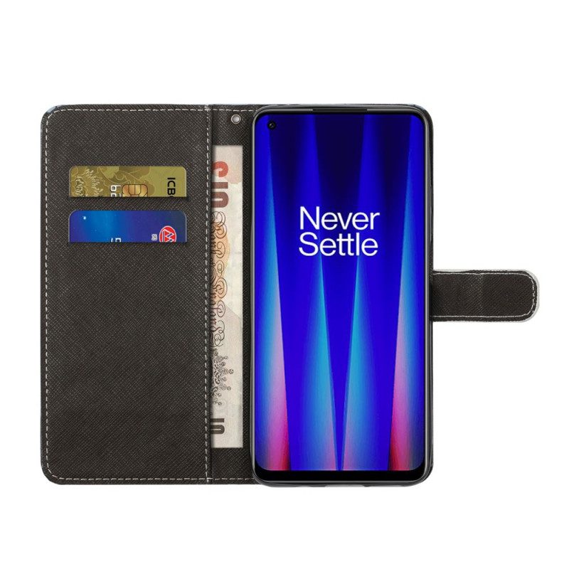 Flip Case Für OnePlus Nord CE 2 5G Tigergott