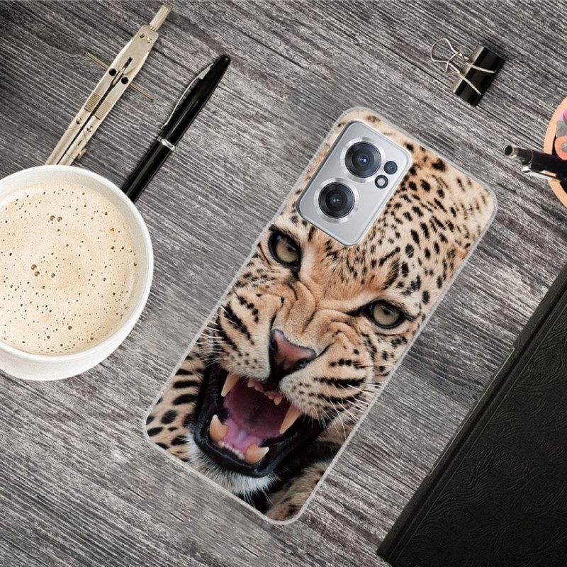 Handyhülle Für OnePlus Nord CE 2 5G Aggressiver Leopard