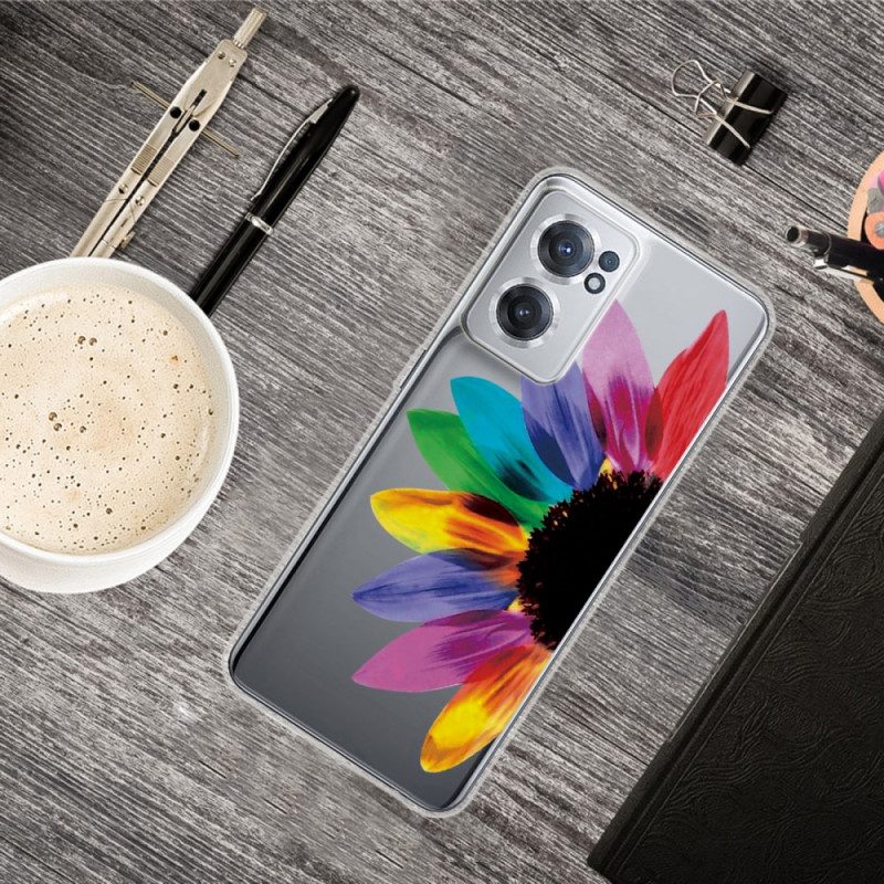 Handyhülle Für OnePlus Nord CE 2 5G Regenbogen-sonnenblume