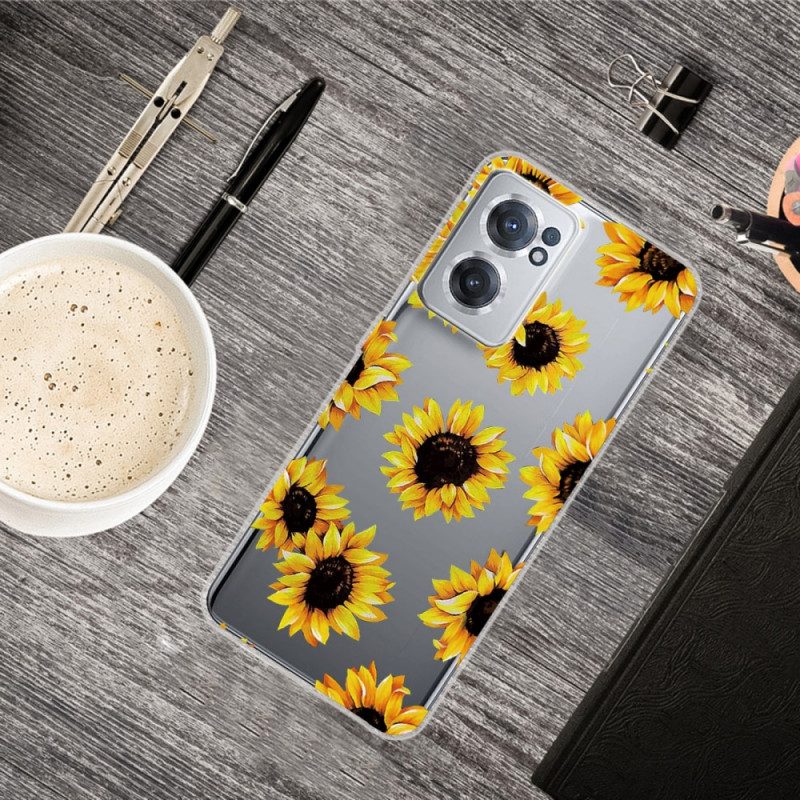 Handyhülle Für OnePlus Nord CE 2 5G Sonnenblumen