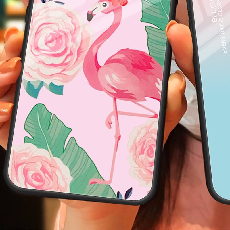 Hülle Huawei Pura 70 Pro Handyhülle Rosa Blumen Aus Gehärtetem Glas