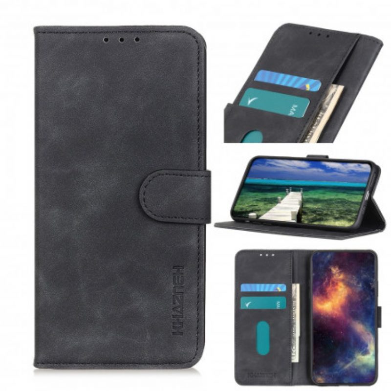 Flip Case Für Xiaomi Mi 11 Lite 4G / 5G / 5G NE Khazneh Vintage-ledereffekt