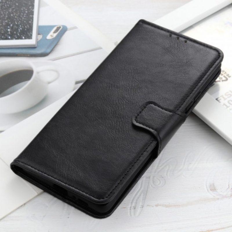 Flip Case Für Xiaomi Mi 11 Lite 4G / 5G / 5G NE Ledereffekt