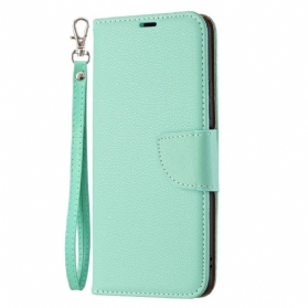 Flip Case Für Xiaomi Mi 11 Lite 4G / 5G / 5G NE Flip Case Lychee Rabat Oblique