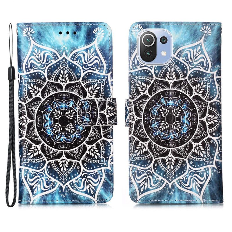 Flip Case Für Xiaomi Mi 11 Lite 4G / 5G / 5G NE Mandala Im Himmel