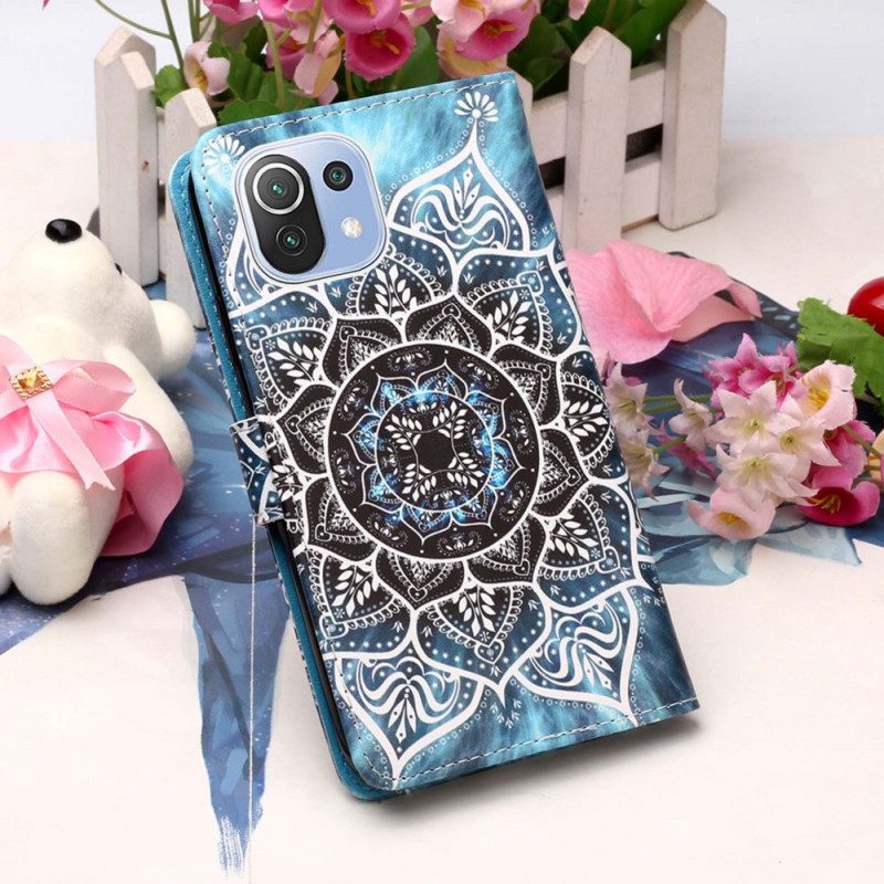 Flip Case Für Xiaomi Mi 11 Lite 4G / 5G / 5G NE Mandala Im Himmel