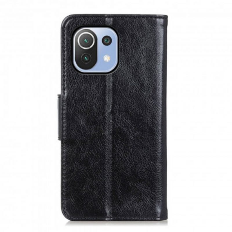 Flip Case Für Xiaomi Mi 11 Lite 4G / 5G / 5G NE Nappaleder-styling