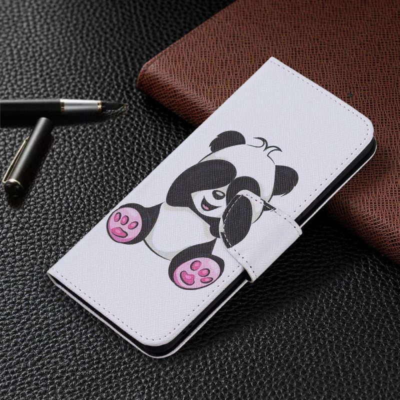 Flip Case Für Xiaomi Mi 11 Lite 4G / 5G / 5G NE Panda-spaß