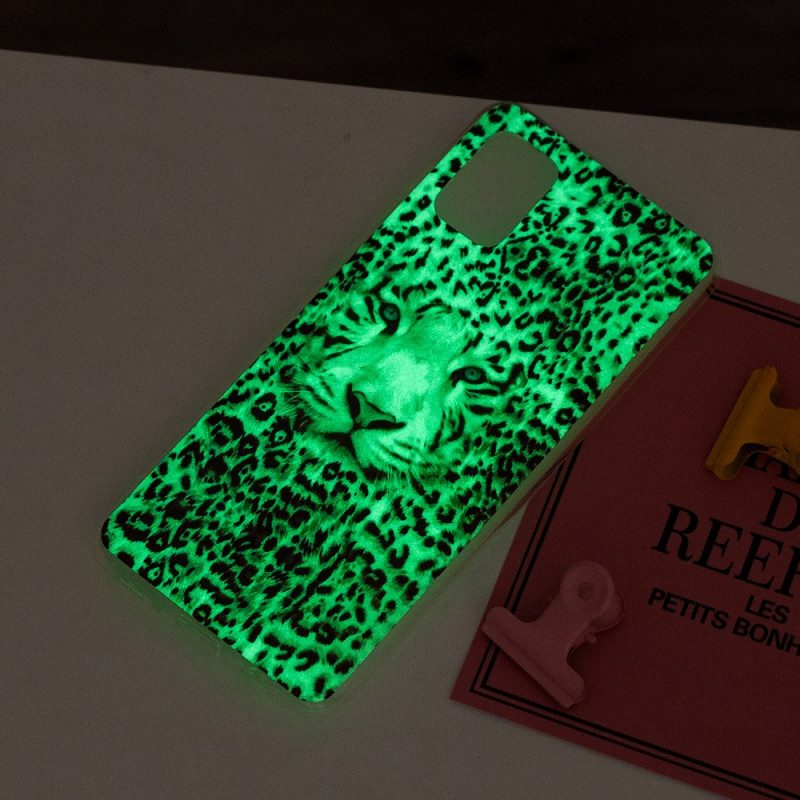 Handyhülle Für Xiaomi Mi 11 Lite 4G / 5G / 5G NE Leopard Fluoreszierend