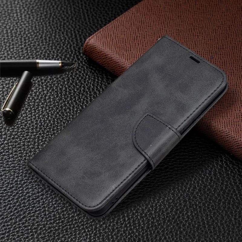 Lederhüllen Für Xiaomi Mi 11 Lite 4G / 5G / 5G NE Flip Case Glatte Klappe Schräg