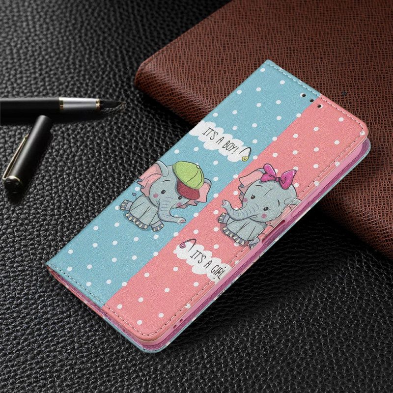 Schutzhülle Für Xiaomi Mi 11 Lite 4G / 5G / 5G NE Flip Case Elefantenbabys