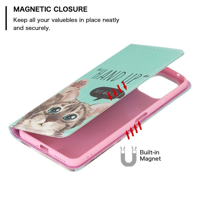 Schutzhülle Für Xiaomi Mi 11 Lite 4G / 5G / 5G NE Flip Case Hand-up