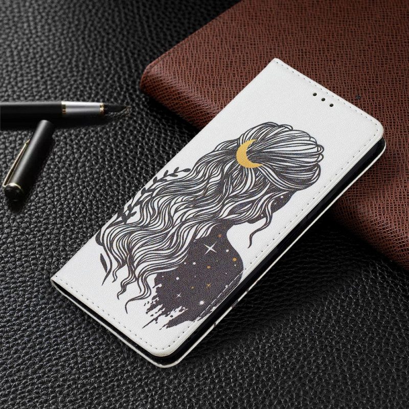 Schutzhülle Für Xiaomi Mi 11 Lite 4G / 5G / 5G NE Flip Case Schöne Haare