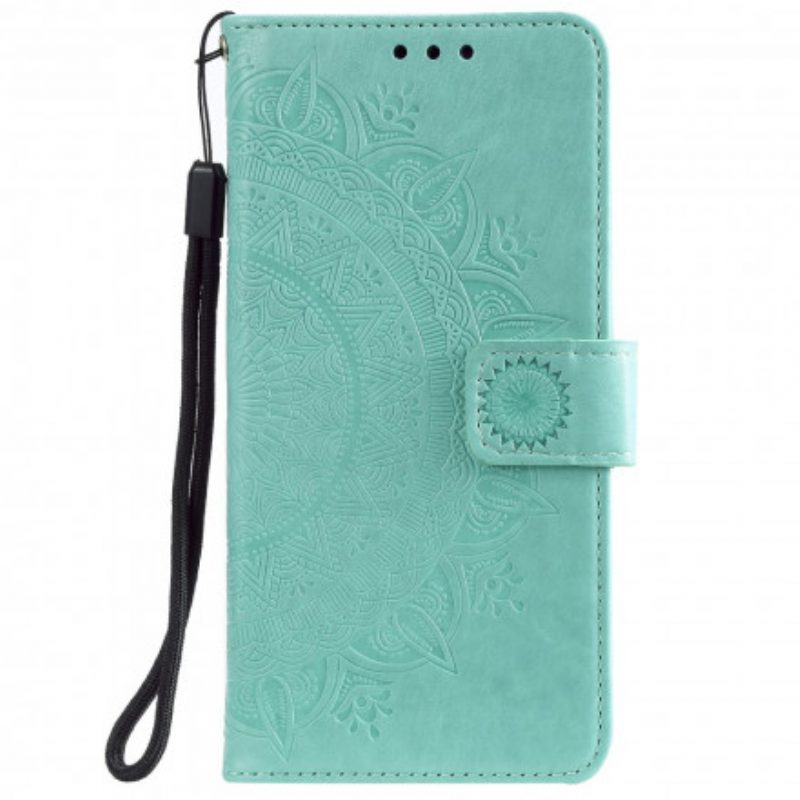 Flip Case Für Poco M3 Pro 5G Sonnenmandala