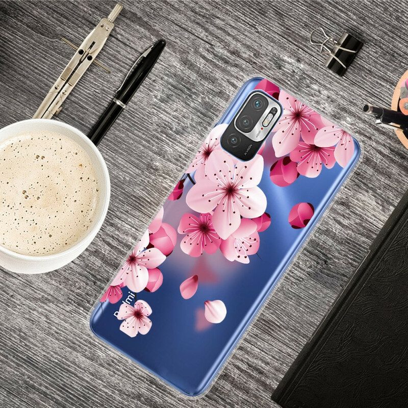 Handyhülle Für Poco M3 Pro 5G Kleine Rosa Blumen