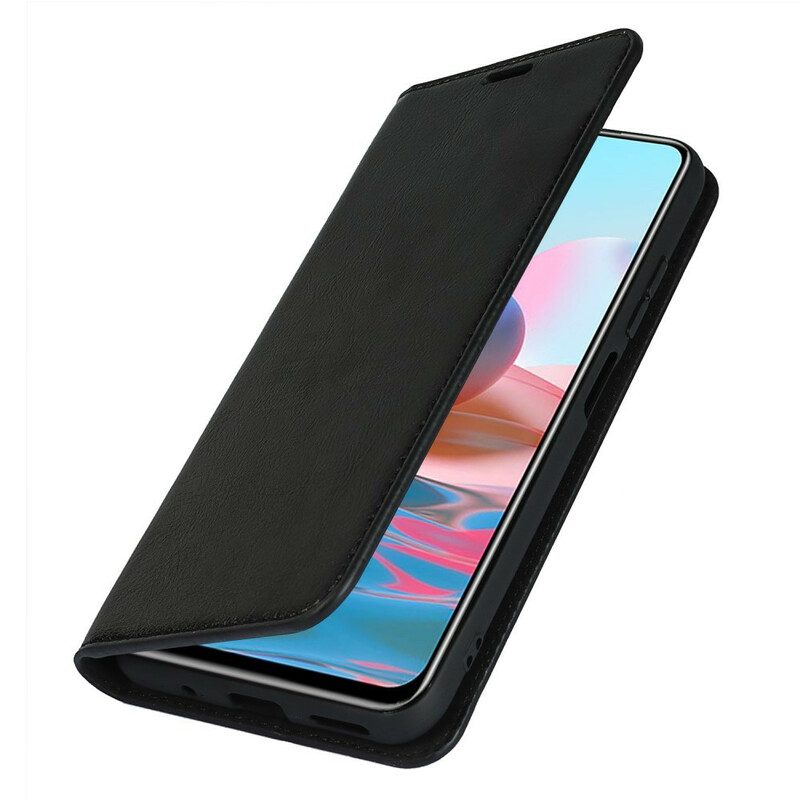 Schutzhülle Für Poco M3 Pro 5G Flip Case Echtes Leder