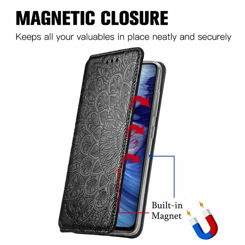 Schutzhülle Für Poco M3 Pro 5G Flip Case Mandala