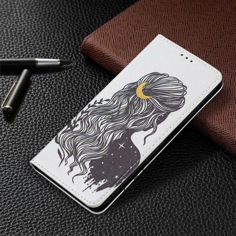 Schutzhülle Für Poco M3 Pro 5G Flip Case Schöne Haare