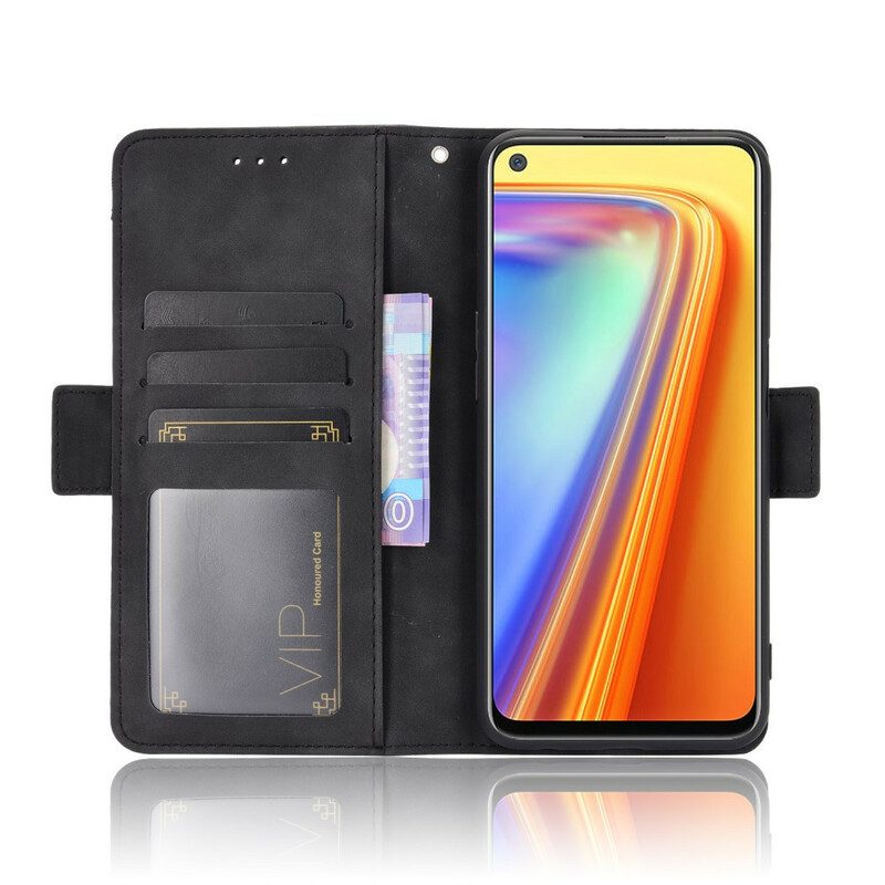 Flip Case Für Realme 7 Multi-card Premier Class