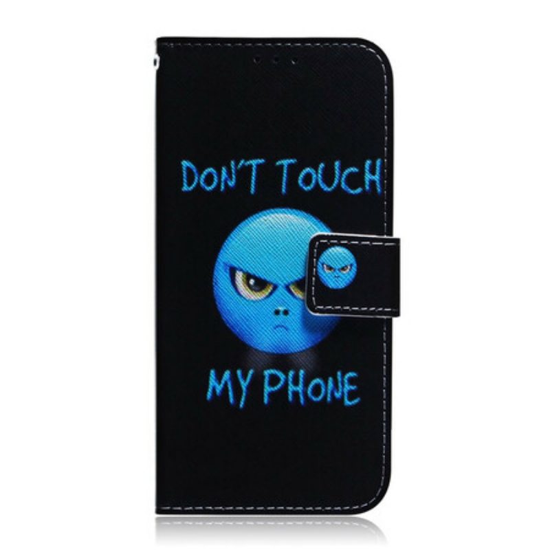 Flip Case Für Xiaomi Redmi Note 9 Emoji-telefon