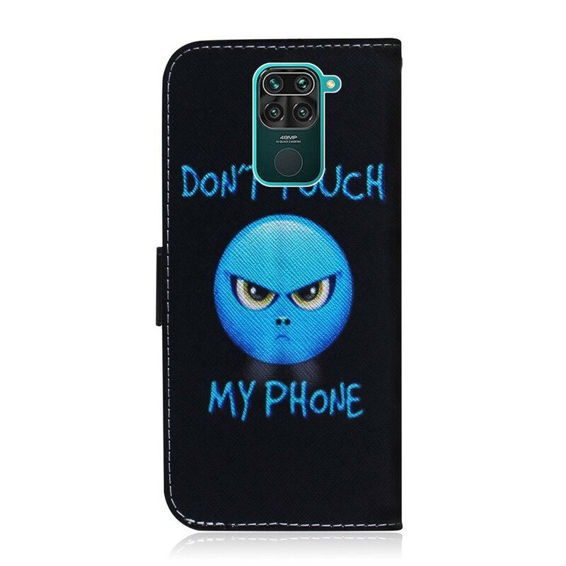 Flip Case Für Xiaomi Redmi Note 9 Emoji-telefon