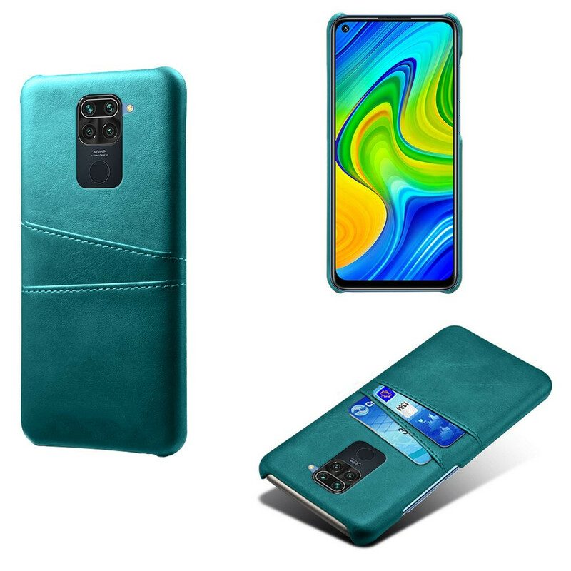 Hülle Für Xiaomi Redmi Note 9 Doppelter Kartenhalter Ksq