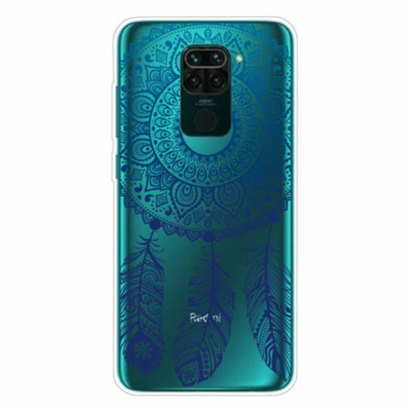 Hülle Für Xiaomi Redmi Note 9 Einzelnes Blumenmandala