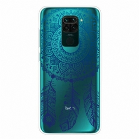 Hülle Für Xiaomi Redmi Note 9 Einzelnes Blumenmandala