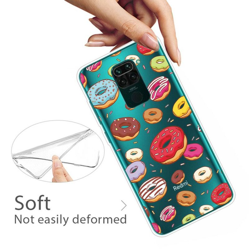 Hülle Für Xiaomi Redmi Note 9 Ich Liebe Donuts