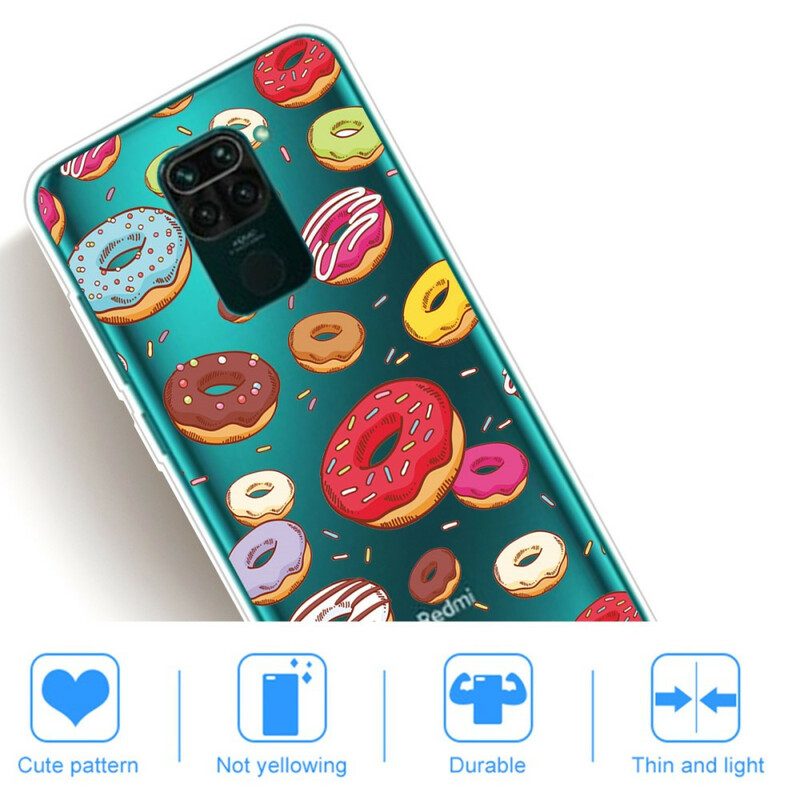 Hülle Für Xiaomi Redmi Note 9 Ich Liebe Donuts