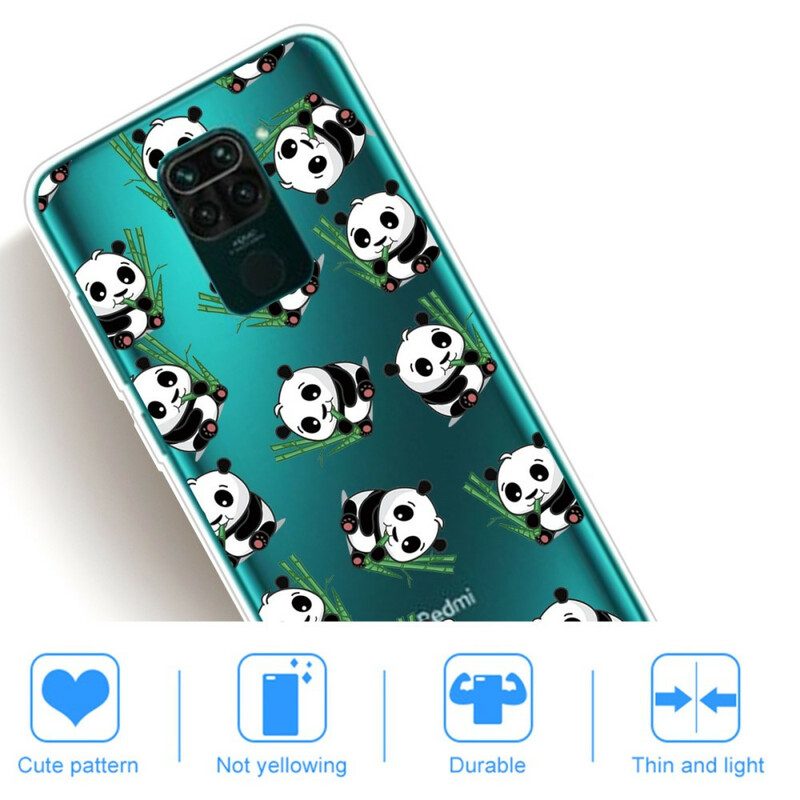 Hülle Für Xiaomi Redmi Note 9 Kleine Pandas