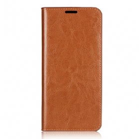 Schutzhülle Für Xiaomi Redmi Note 9 Flip Case Echtes Leder