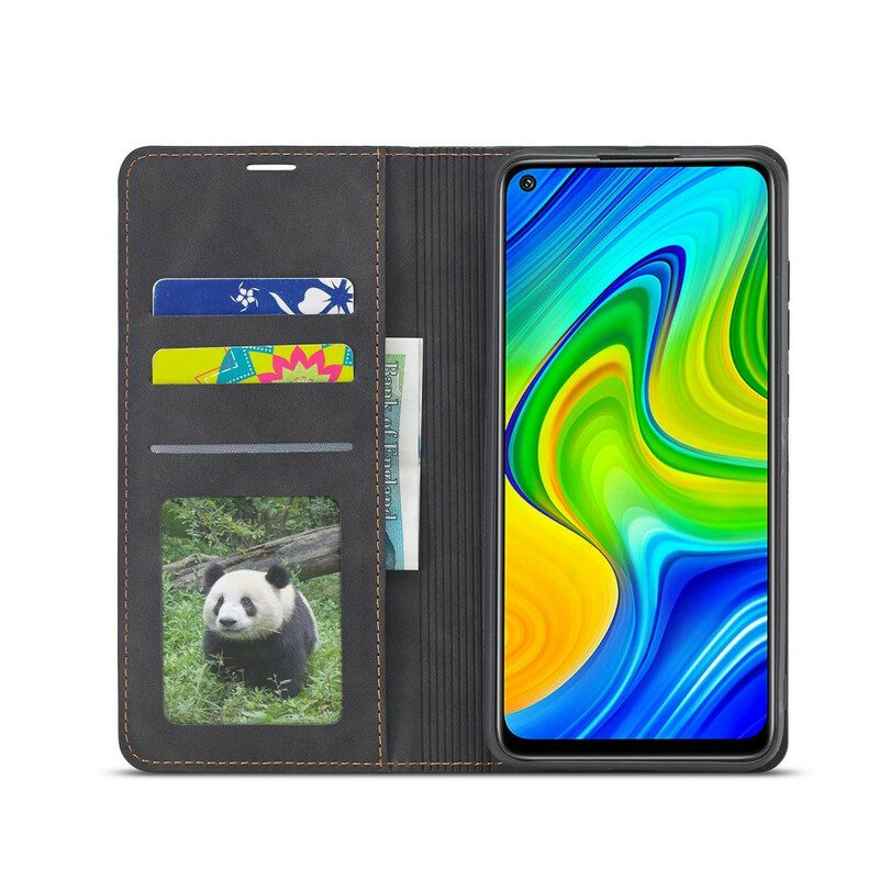 Schutzhülle Für Xiaomi Redmi Note 9 Flip Case Forwenw Ledereffekt