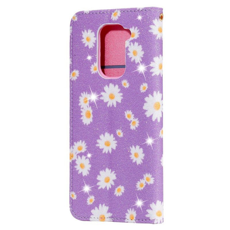 Schutzhülle Für Xiaomi Redmi Note 9 Flip Case Gänseblümchen