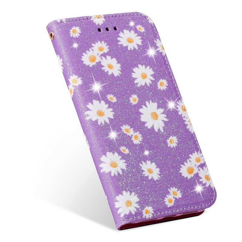 Schutzhülle Für Xiaomi Redmi Note 9 Flip Case Gänseblümchen