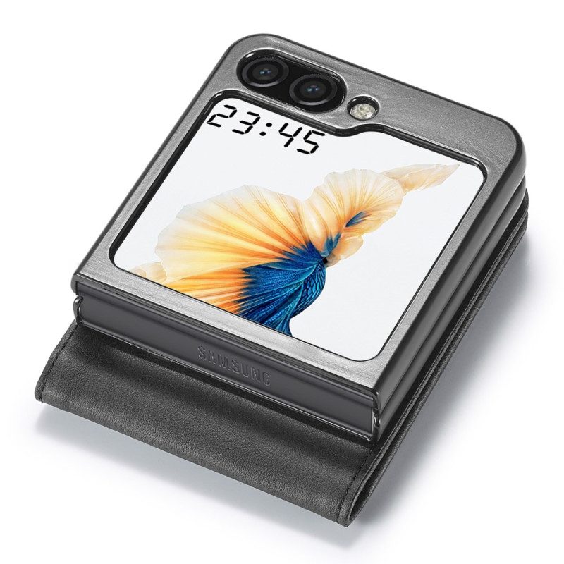 Case Für Samsung Galaxy Z Flip 5 Kunstleder Lc.imeeke